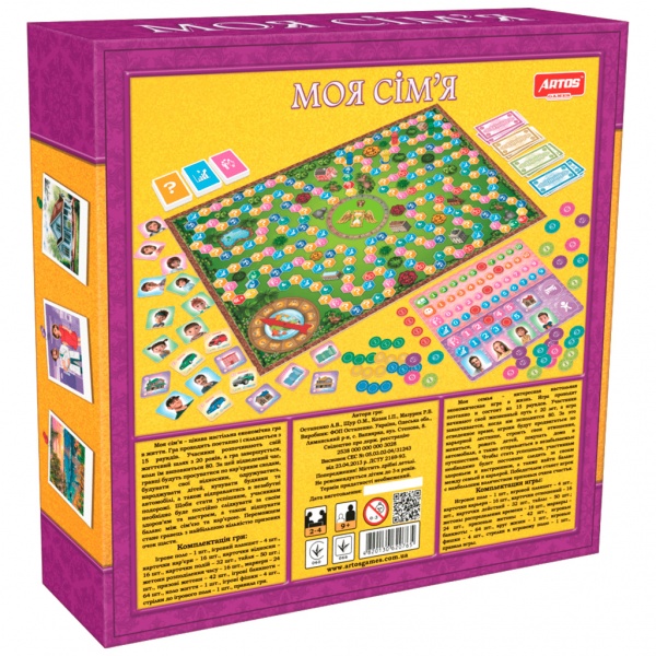 Игра настольная ARTOS GAMES Моя семья