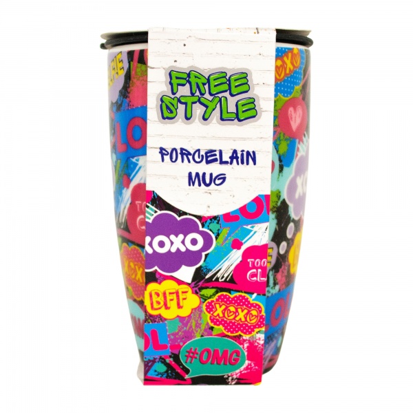 Чашка с крышкой Freestyle 420 мл 21-279-120 Keramia