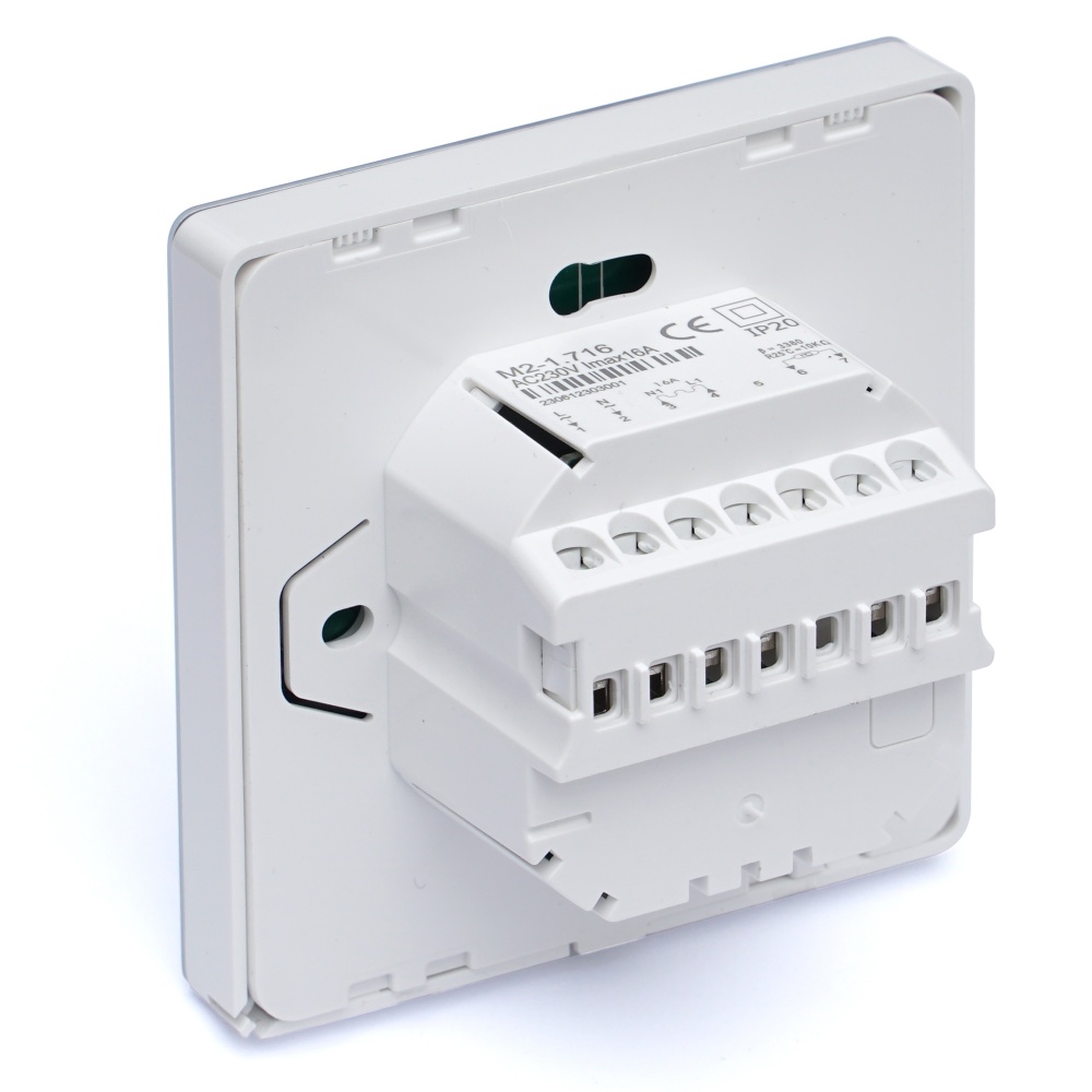 Терморегулятор для теплої підлоги Heat Plus M2.716 білий