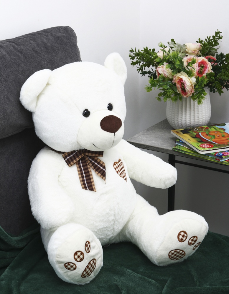 М'яка іграшка Bambinelli Ведмідь 80 см білий DN15-0016-50