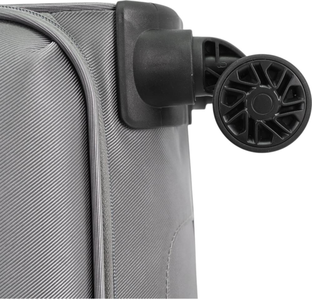 Чемодан Compass MS-3006 62 л серый 69x44x24 см M