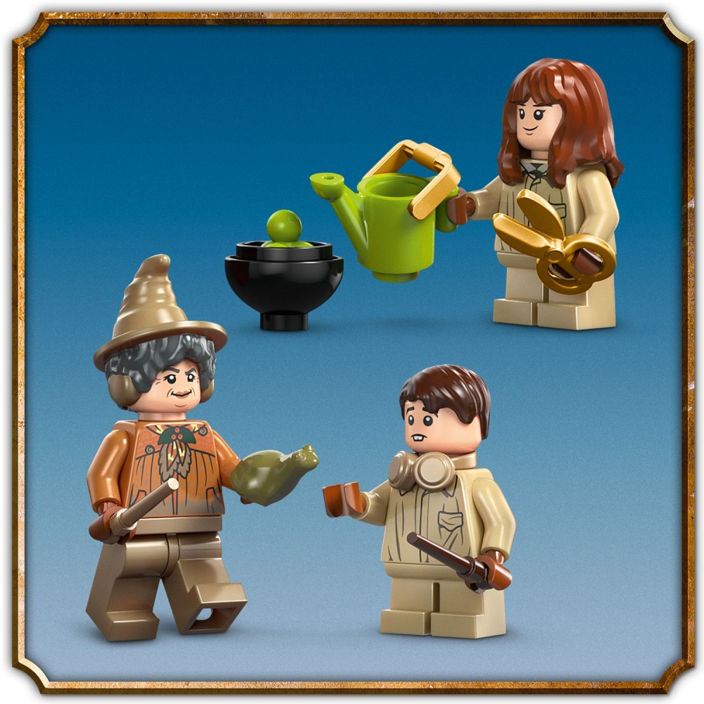 Конструктор LEGO Harry Potter Замок Гогвортс: урок гербології 76445