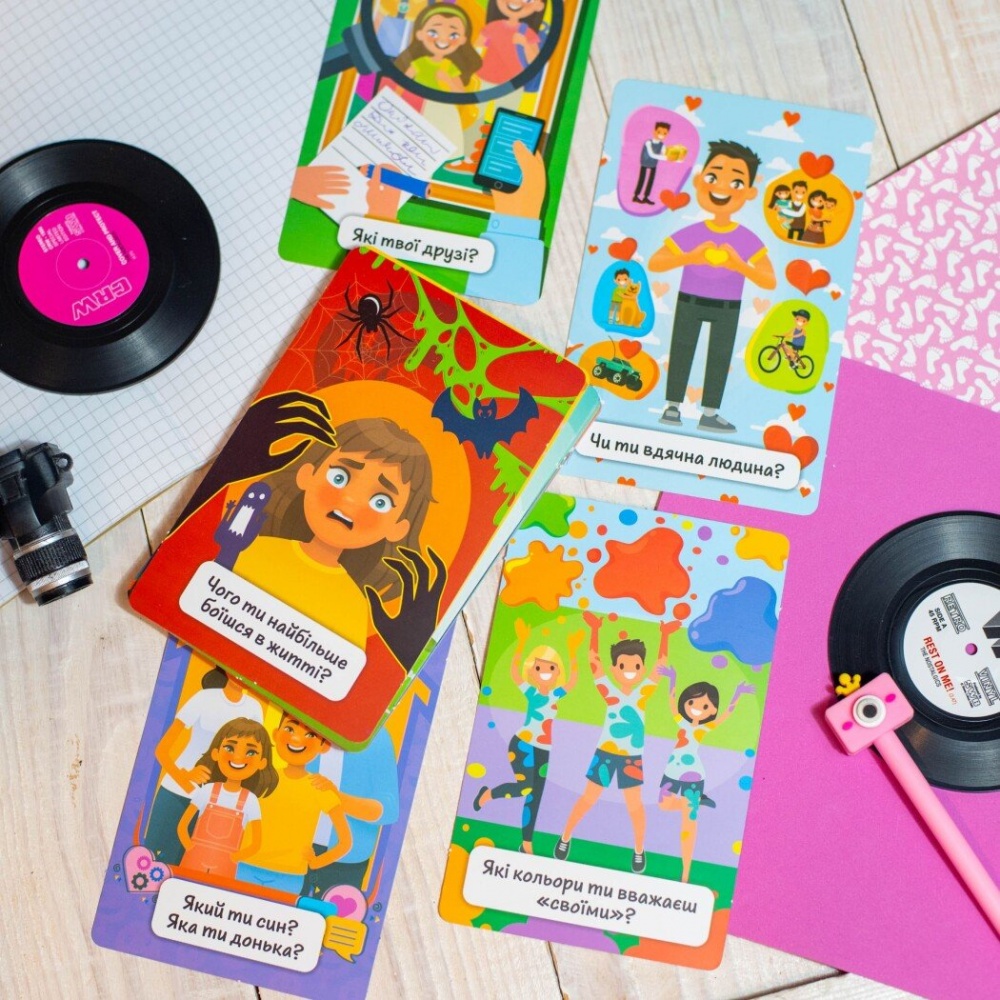 Гра настільна Ранок Психологічна гра. Пізнай себе! 516967