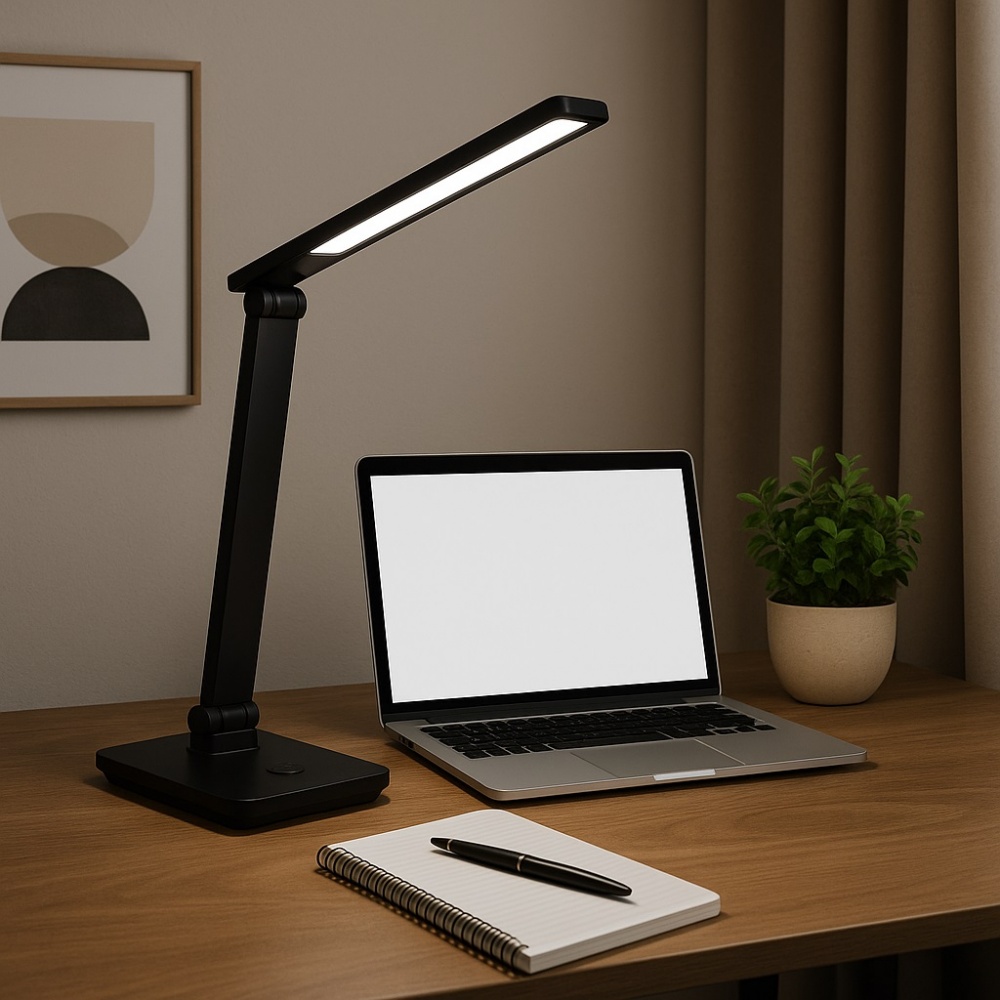 Настільна лампа офісна PLATINET LED 6731 5W чорний