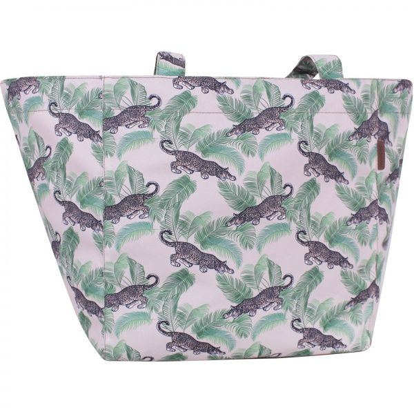 Сумка пляжная Bagland Леопард беж сублимация 796 (00732664) мульти 