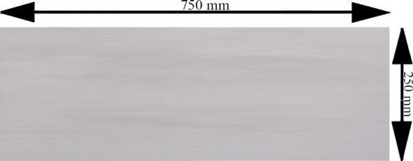 Плитка STN CERAMICA Spatul White BR 25x75 