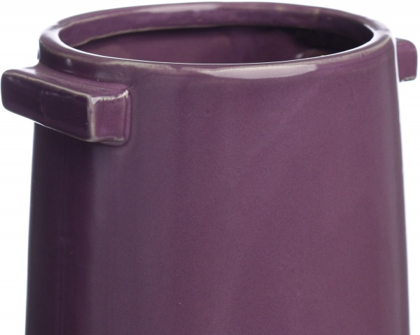 Ваза керамічна фіолетовий Guoxin d15хh40,5