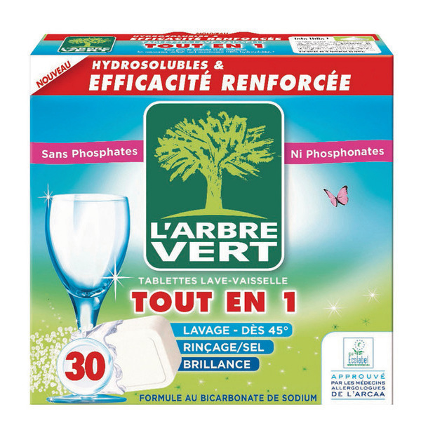 Таблетки для ПММ L'Arbre Vert 30 шт.