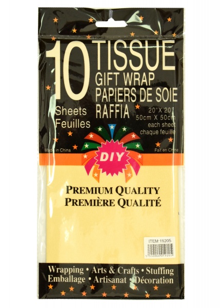 Бумага для упаковки тишью 19123 50x50 см 