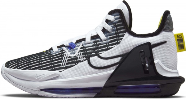 Кроссовки Nike LEBRON WITNESS VI CZ4052-100 р.US 18 черно-белый
