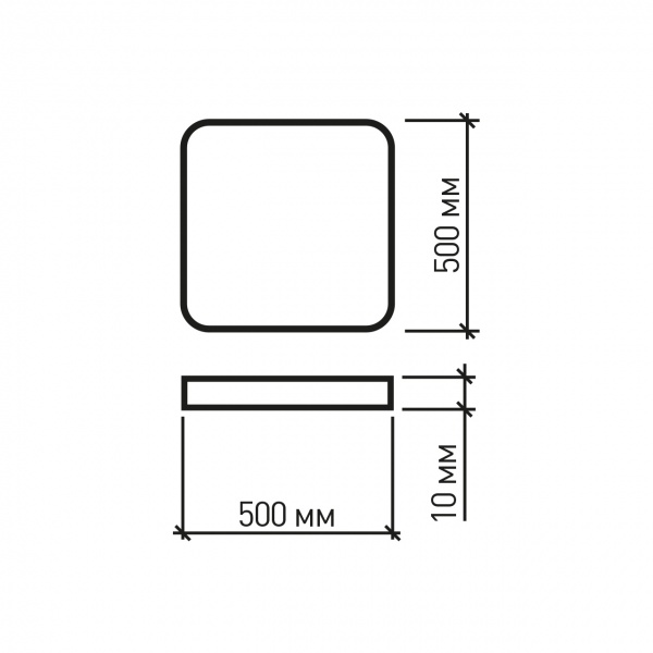 Люстра світлодіодна Eurolamp A27 170 Вт білий LED-LS-170-A27 
