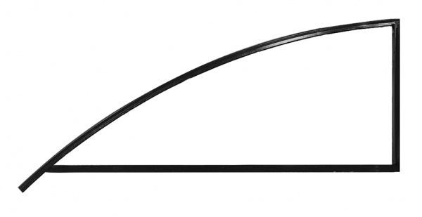 Кронштейн для козырька Укритарм 1200х500 мм (К-5/1)