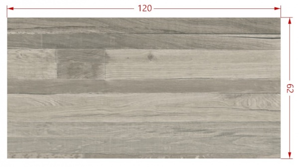 Плитка Мельбурн Гріс 62x120 