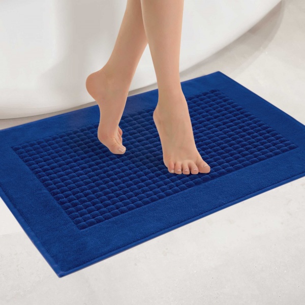 Коврик для ног Paulo 50x70 см синий Zwoltex 