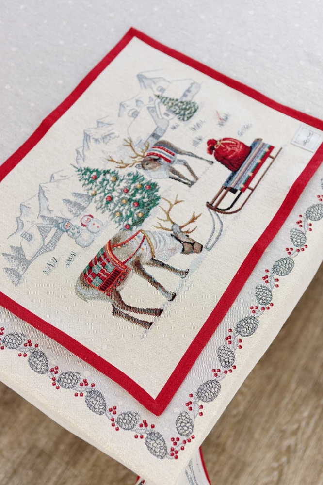 Серветка декоративна La Nuit Зима 35x45 см