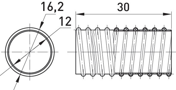 Труба кабельна E.NEXT e.g.tube.pro.12