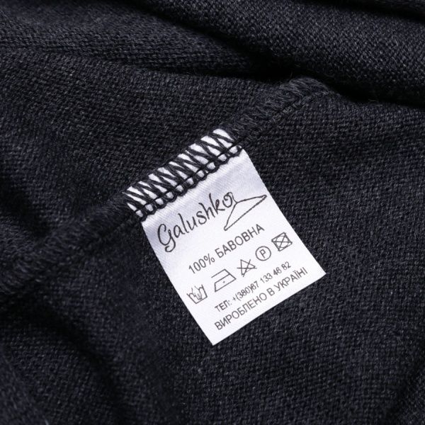 Платье Галушко для девочки р.122 серый 4150 