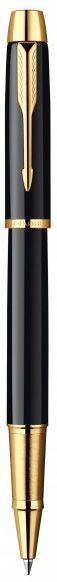 Ручка-ролер Parker IM Black із позолотою 