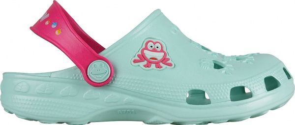 Сабо Coqui Little Frog 8701-100-4436 р. 25-26 бирюзовый