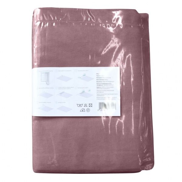 Штора Moda 200х268 см бузковий Decora textile