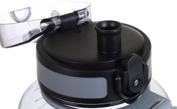 Бутылка для воды Gym 1500 мл серая Uzspace