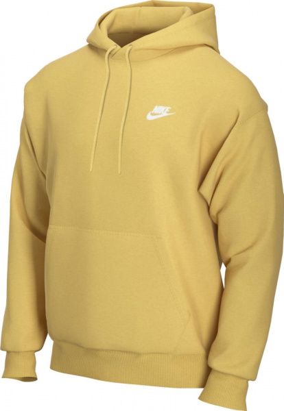 Джемпер Nike M NSW CLUB HOODIE PO BB BV2654-761 р. M жовтий