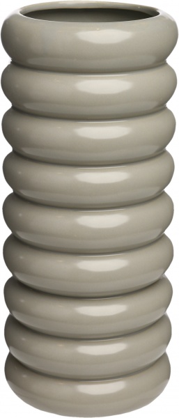 Ваза керамическая светло-серый Guoxin d16хh33,5