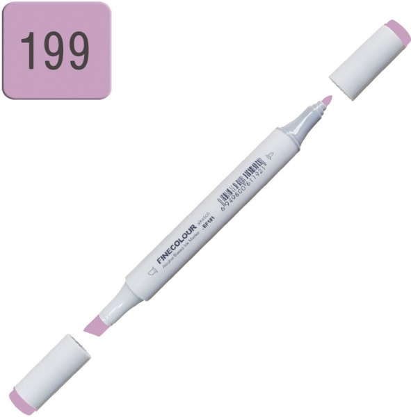 Маркер спиртовой FINECOLOUR Junior EF101-199 бледно-лиловый 