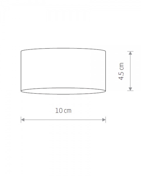 Светильник точечный Nowodvorski Flea 12 Вт GX53 белый 8202 
