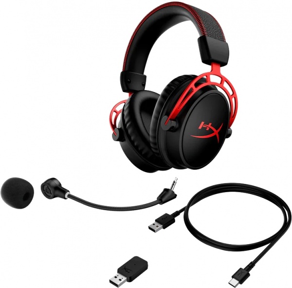 Гарнітура ігрова HyperX Cloud Alpha Wireless black/red (4P5D4AA) 