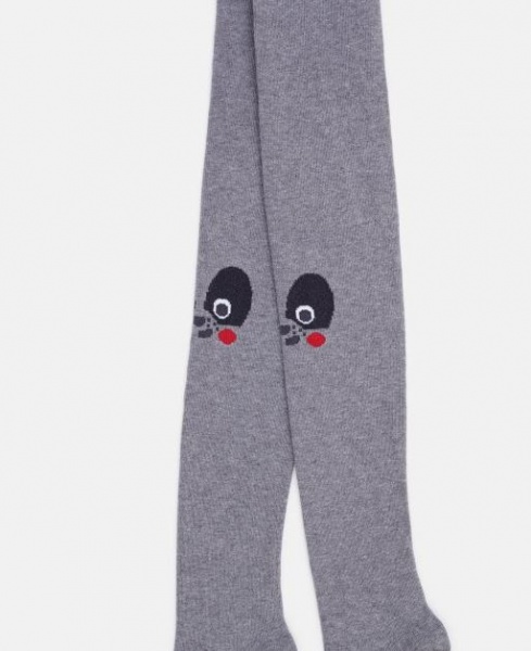 Колготки для девочек Wola W28.01N 284р.116-122 серый 