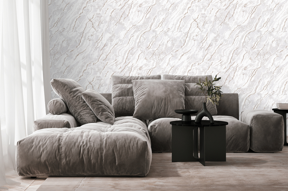 Обои виниловые на флизелиновой основе Vinil Lagoona decor DHL-1651/3 1,06x10,05 м