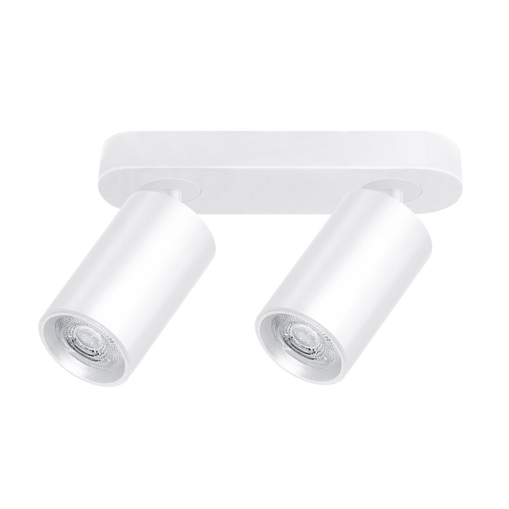 Спот Maxus 2xGU10 білий 2-MAX-SL-GU10-WH