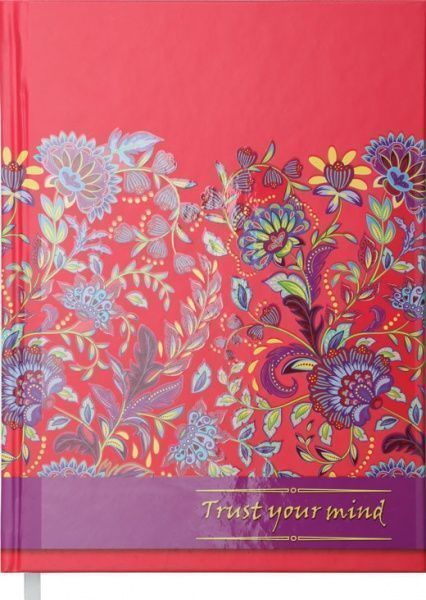 Щоденник ETHNO A5 недатований кораловий Buromax 