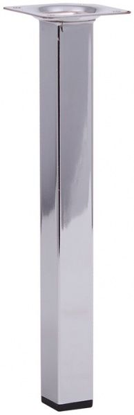 Мебельная ножка Larvij L61S25CH25 квадратна 25х25х250 мм хромована 