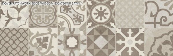 Плитка Allore Group Dover Patchwork Beige W M NR Satin 1 