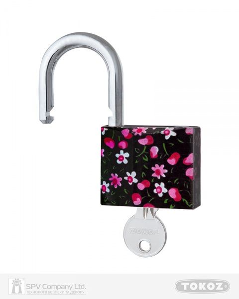 Замок навісний TOKOZ Cherry 40 Tk1 M відкритий (амбарний)