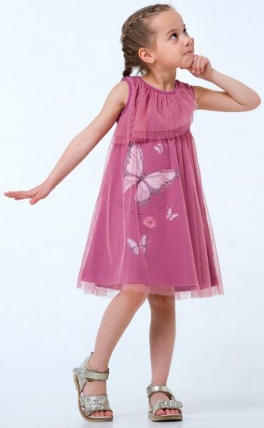 Сарафан Smil 120244 р.98 ліловий 