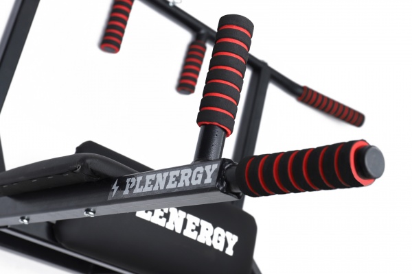 Турнік-бруси настінний PLENERGY TRPL03-BK Home 5 в 1 чорний 110 см