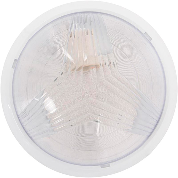 Світильник настінно-стельовий Borsan UFO 1x60 Вт E27 IP20 білий BR.203-01