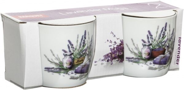 Набор чашек Lavender 360 мл 2 шт. Banquet