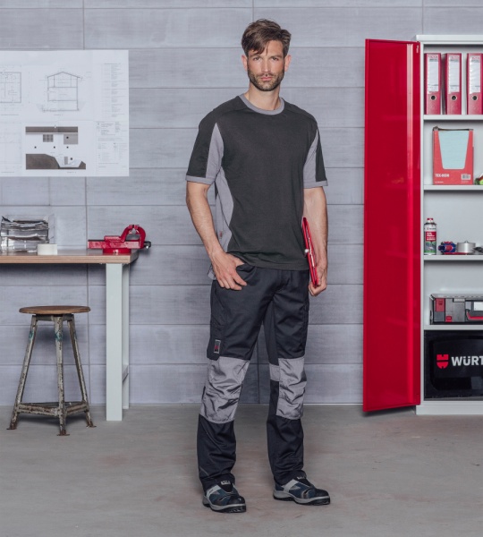 Футболка WURTH MODYF CETUS р. M зріст універсальний M446550001 антрацит