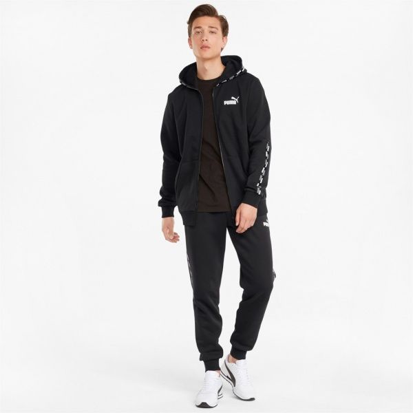 Джемпер Puma PUMA POWER FZ Hoodie 58939601 р. XL чорний