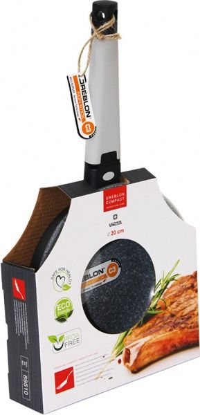 Сковорода Greblon Compact Induction Line 20 см 89510 Vinzer