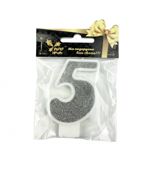 Свічка Цифра Party House 
