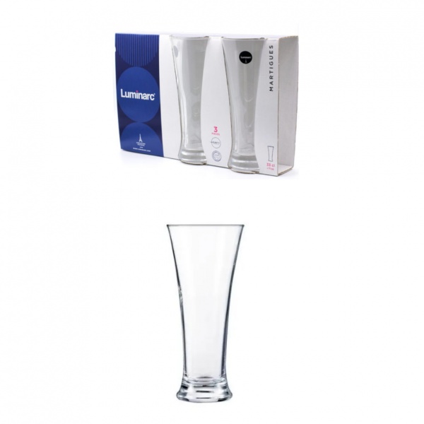 Набір бокалів Martigues 330 мл 3 шт. Luminarc 