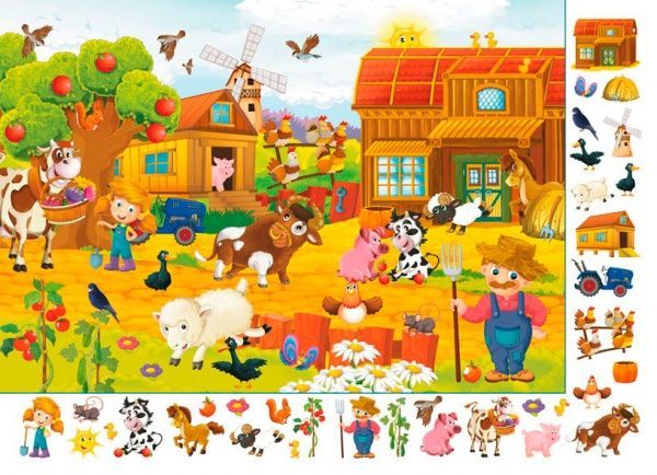 Книга «Книга Виммельбух. Ферма» 978-966-936-815-7