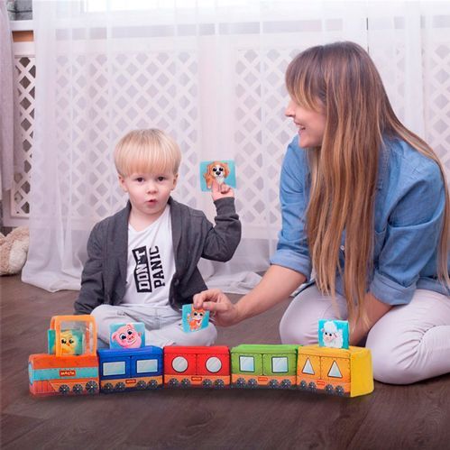 Розвиваюча іграшка Масік Паровозик 30 см МС 090602-08