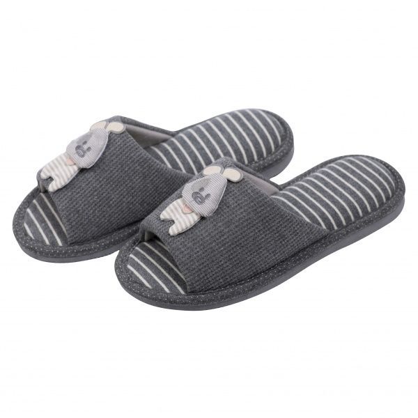 Тапки домашние Twins HS-VL Gray Rabbit р. 40 серый 