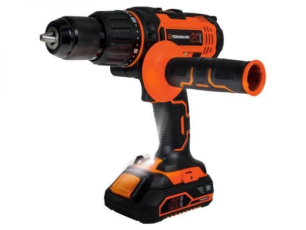 Шуруповерт ударний акумуляторний Tekhmann TCD-60/I20 KIT 848394